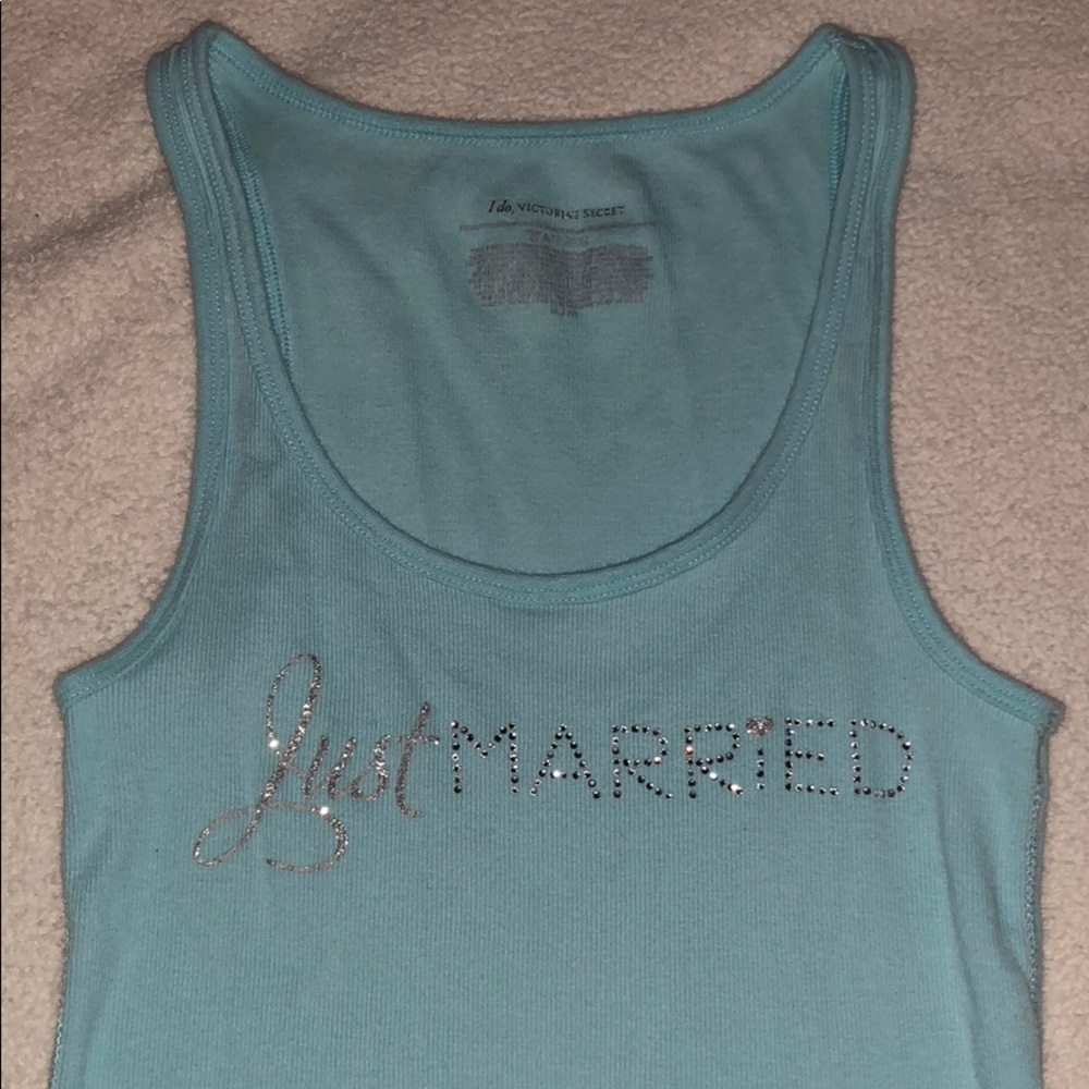 Victoria secret just married tank